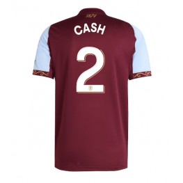 Aston Villa Matty Cash #2 Thuis tenue 2025-26 Korte Mouw